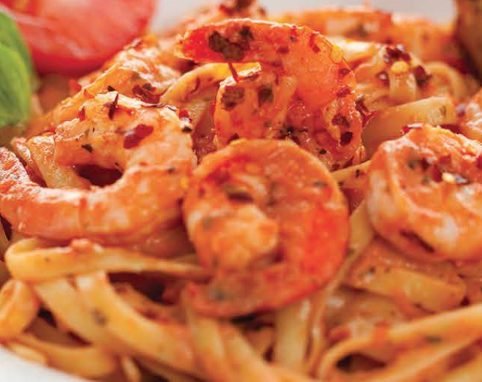 Shrimp Pomodoro Pasta